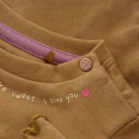Noppies Girls Tee Tacony long sleeve Brown