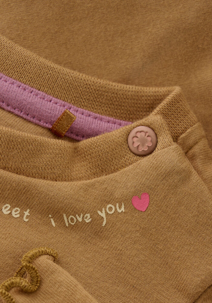 Noppies Girls Tee Tacony long sleeve Brown