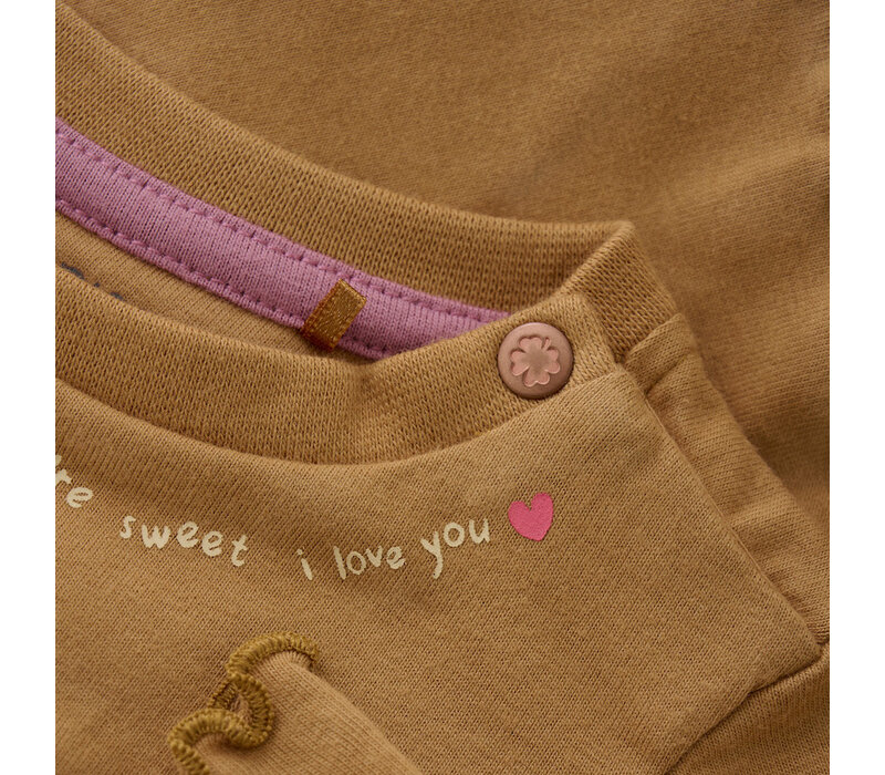 Noppies Girls Tee Tacony long sleeve Brown