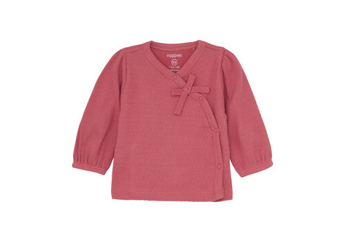 Noppies Noppies G Wrap Top Tracy long sleeve Rose