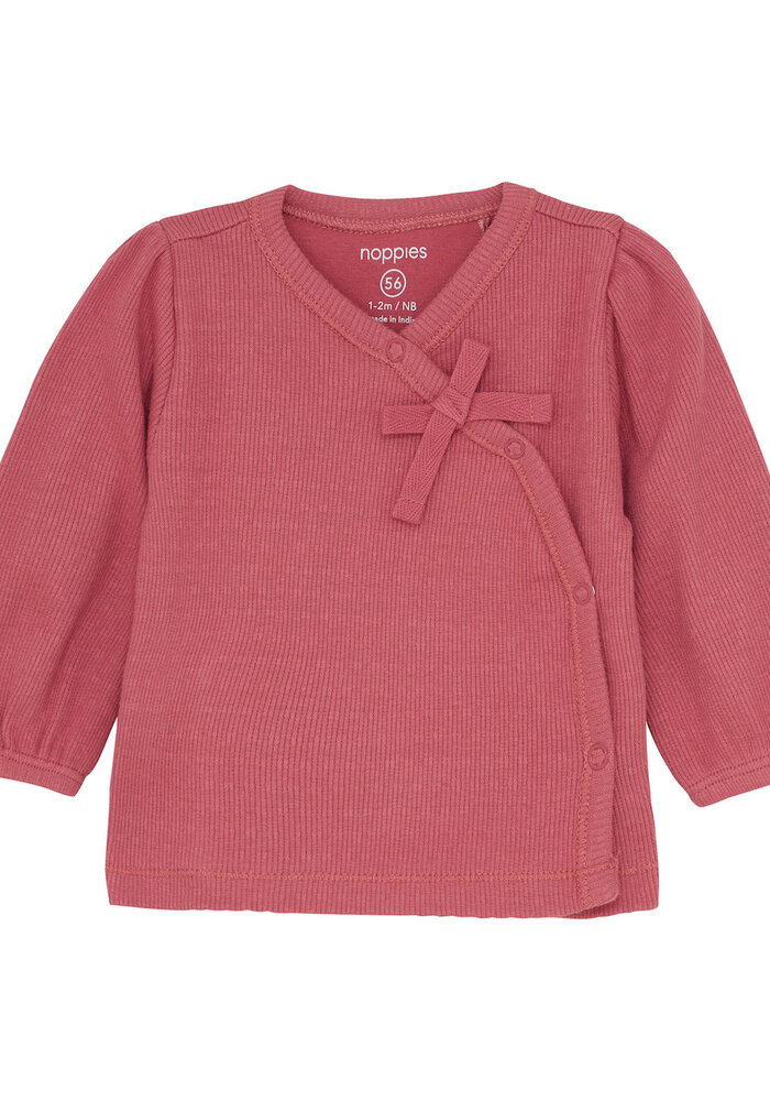 Noppies G Wrap Top Tracy long sleeve Rose