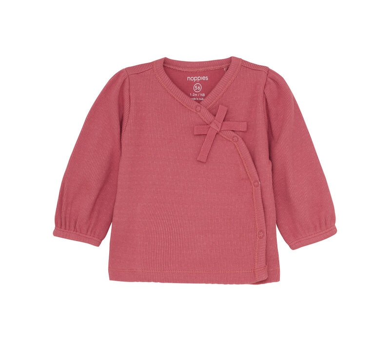 Noppies G Wrap Top Tracy long sleeve Rose