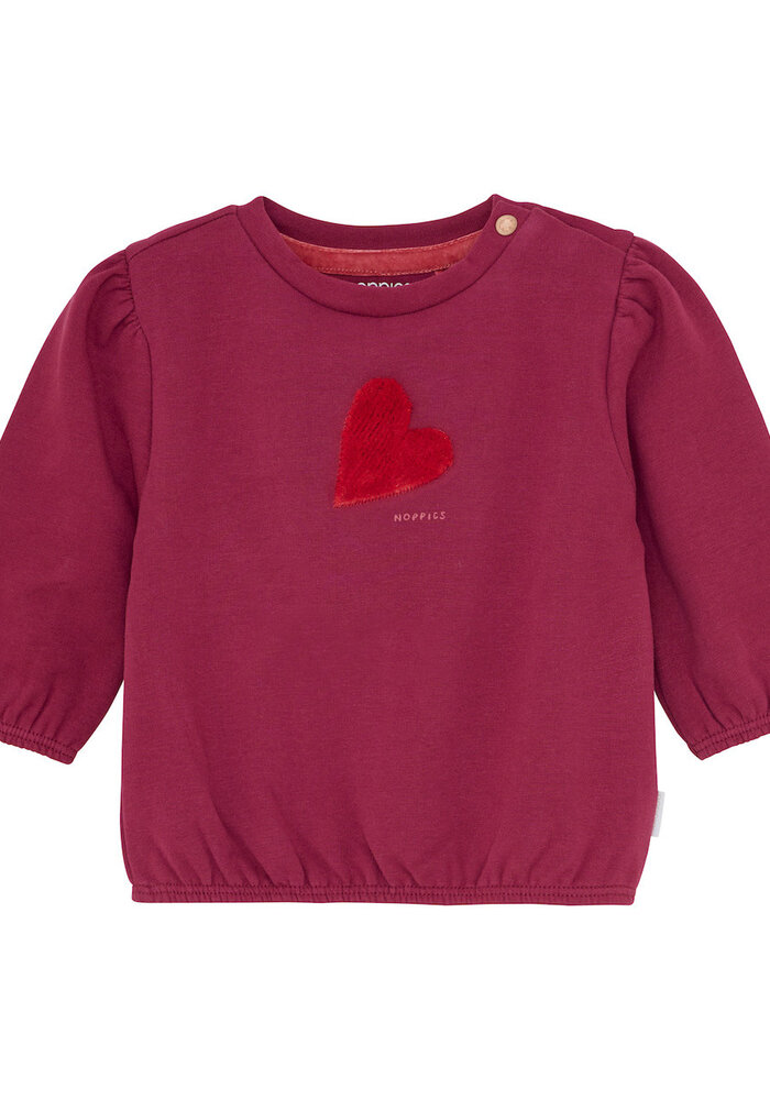 Noppies G Sweater Tullahoma l.sleeve Red