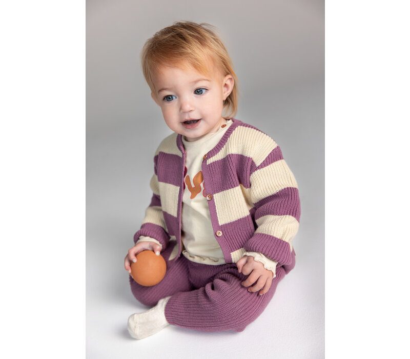 Noppies G Cardigan Tiki long sleeve Purple