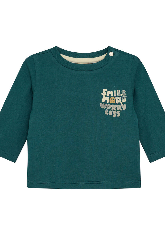 Noppies Boys Tee Spooner long sleeve Green