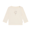 Noppies Noppies Unisex Tee Sealy long sleeve White