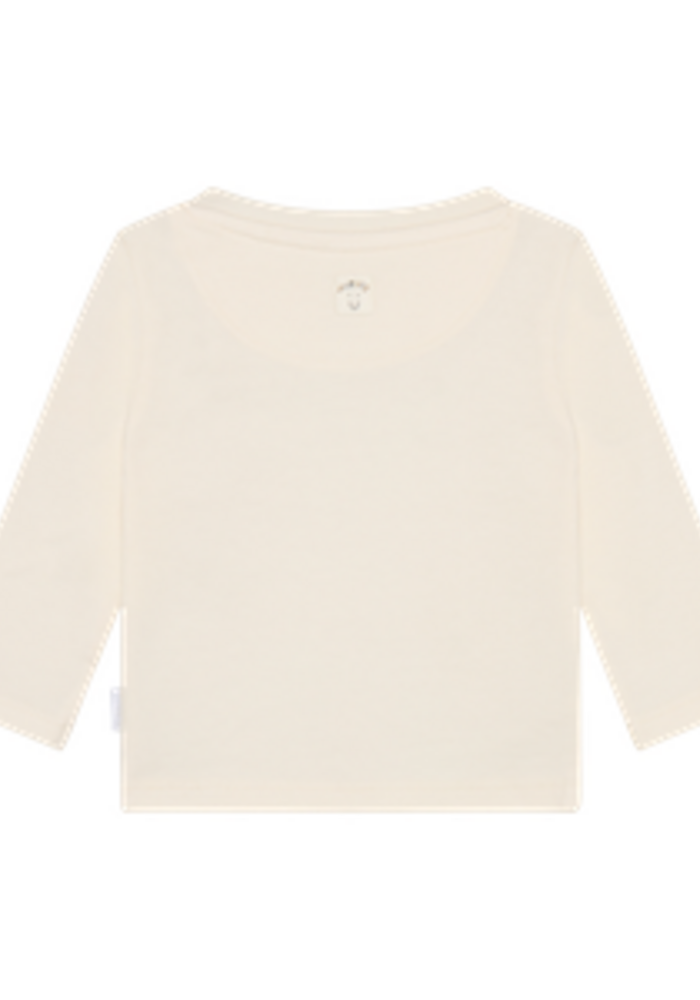Noppies Unisex Tee Sealy long sleeve White