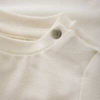 Noppies Unisex Tee Sealy long sleeve White
