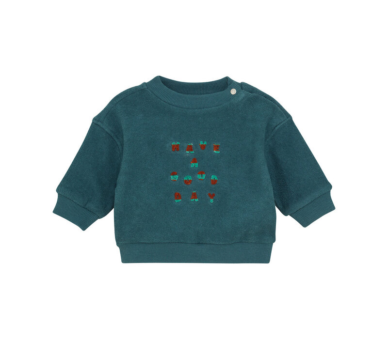 Noppies B Sweater Skokie long sleeve Green
