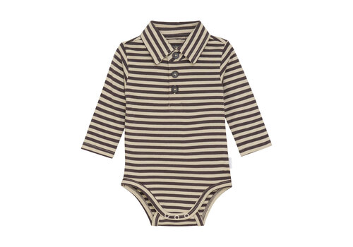 Noppies Noppies B Adjustable Romper Spur LS Grey