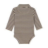 Noppies B Adjustable Romper Spur LS Grey