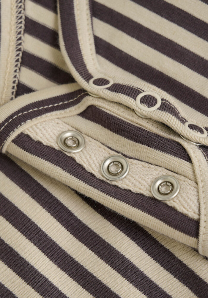 Noppies B Adjustable Romper Spur LS Grey