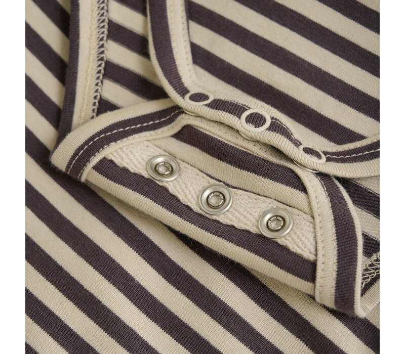 Noppies B Adjustable Romper Spur LS Grey