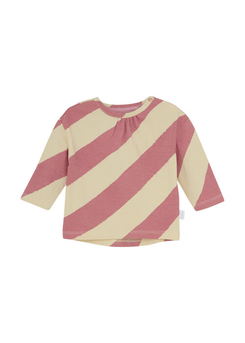 Noppies Noppies Tee Talladega LS allover print Pink