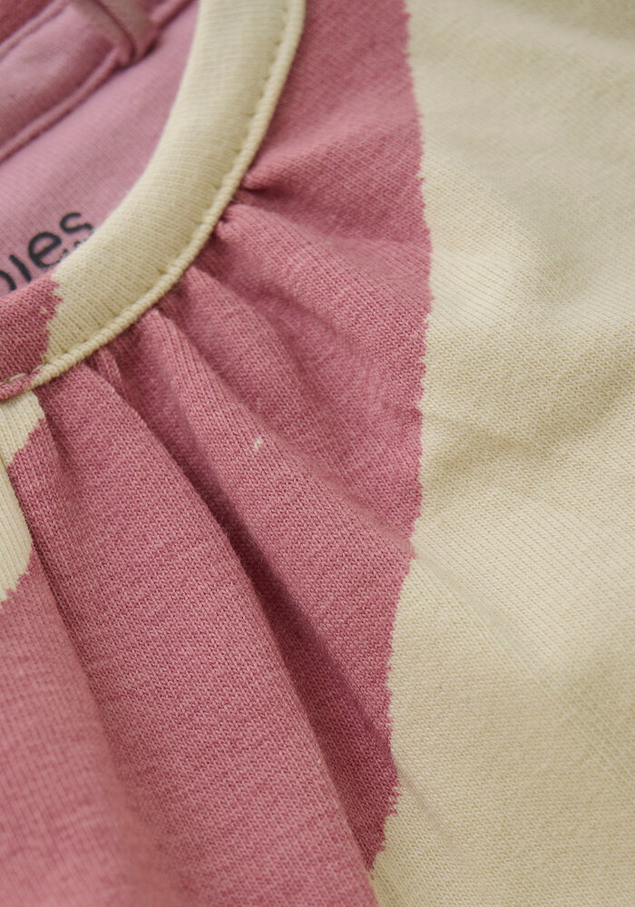 Noppies Tee Talladega LS allover print Pink