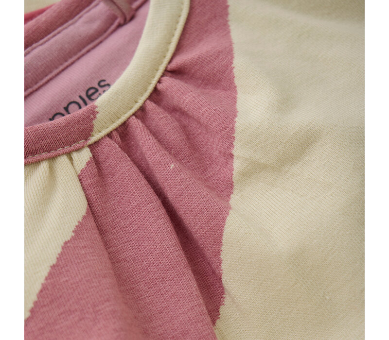 Noppies Tee Talladega LS allover print Pink
