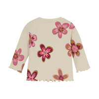 Noppies Tee Trinity LS allover print Pink