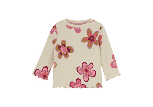 Noppies Noppies Tee Trinity LS allover print Pink