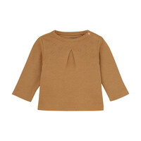 Noppies Girls Tee Tallassee LS Brown