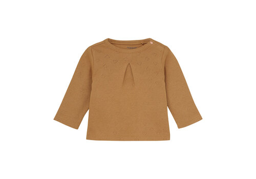 Noppies Noppies Girls Tee Tallassee LS Brown