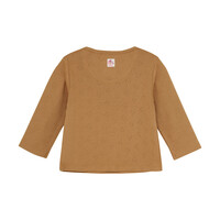 Noppies Girls Tee Tallassee LS Brown