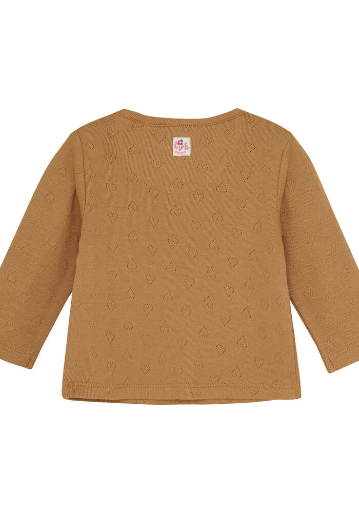 Noppies Girls Tee Tallassee LS Brown