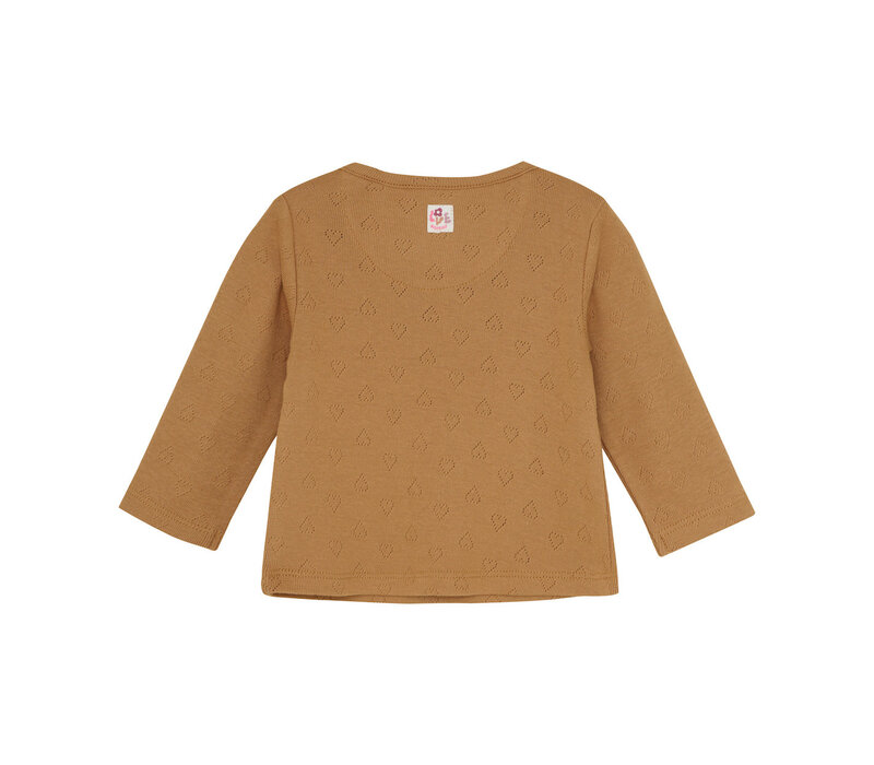 Noppies Girls Tee Tallassee LS Brown