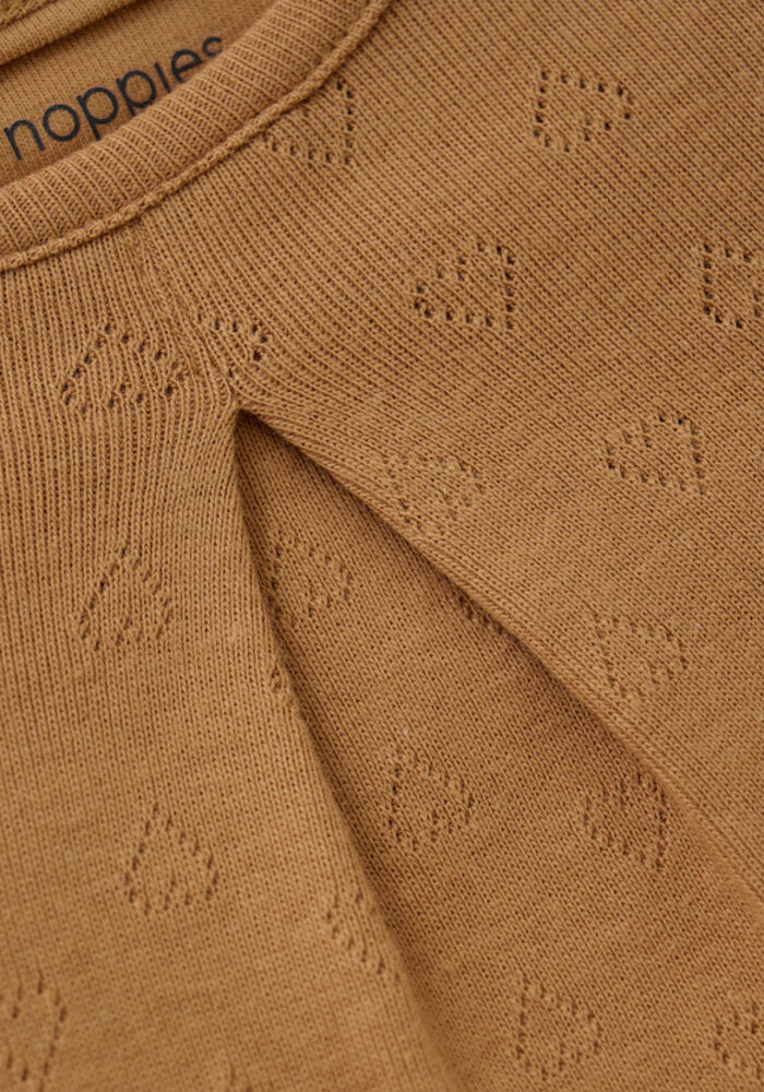 Noppies Girls Tee Tallassee LS Brown