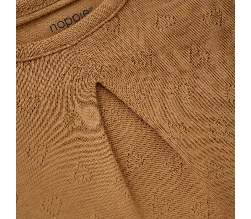Noppies Girls Tee Tallassee LS Brown