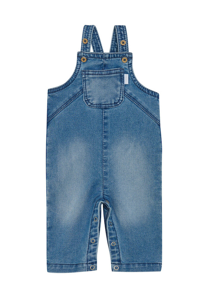 Noppies Boys Denim Dungaree Seres Blue