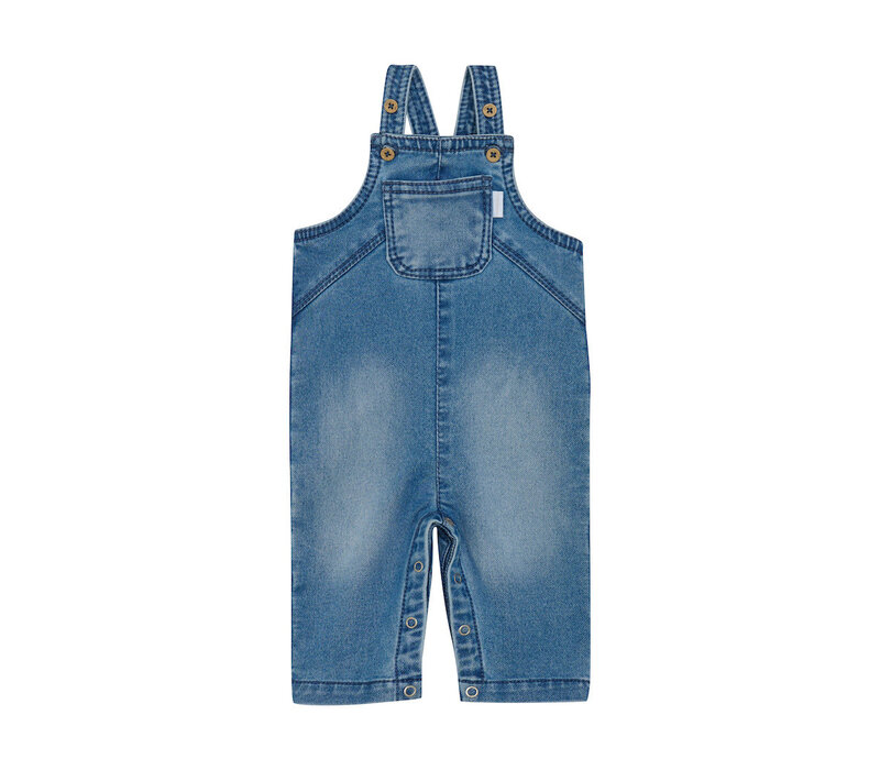 Noppies Boys Denim Dungaree Seres Blue