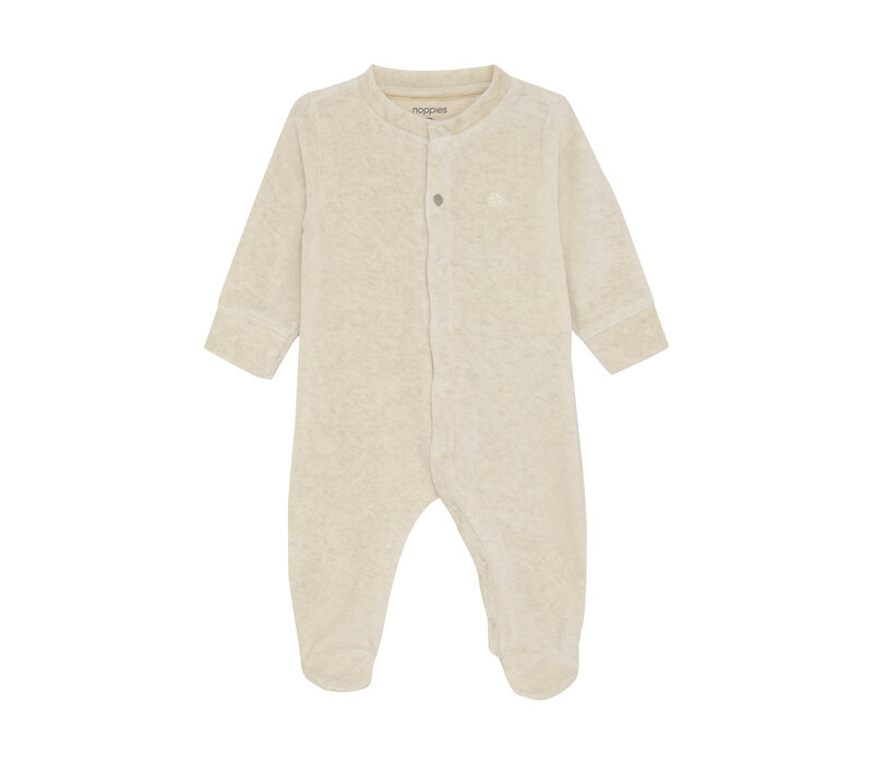 Noppies U Playsuit Saxon long sleeve Sand