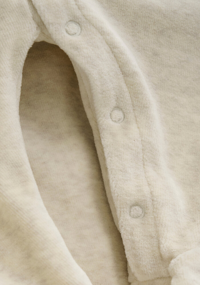 Noppies U Playsuit Saxon long sleeve Sand