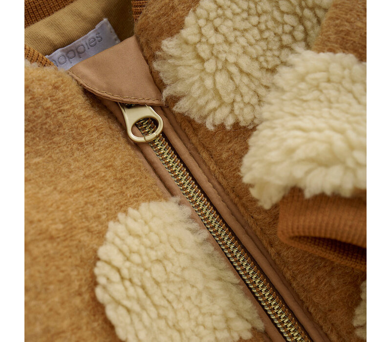 Noppies Girls Jacket Tessie Brown