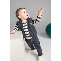 Noppies Boys Bodywarmer Sialk Grey