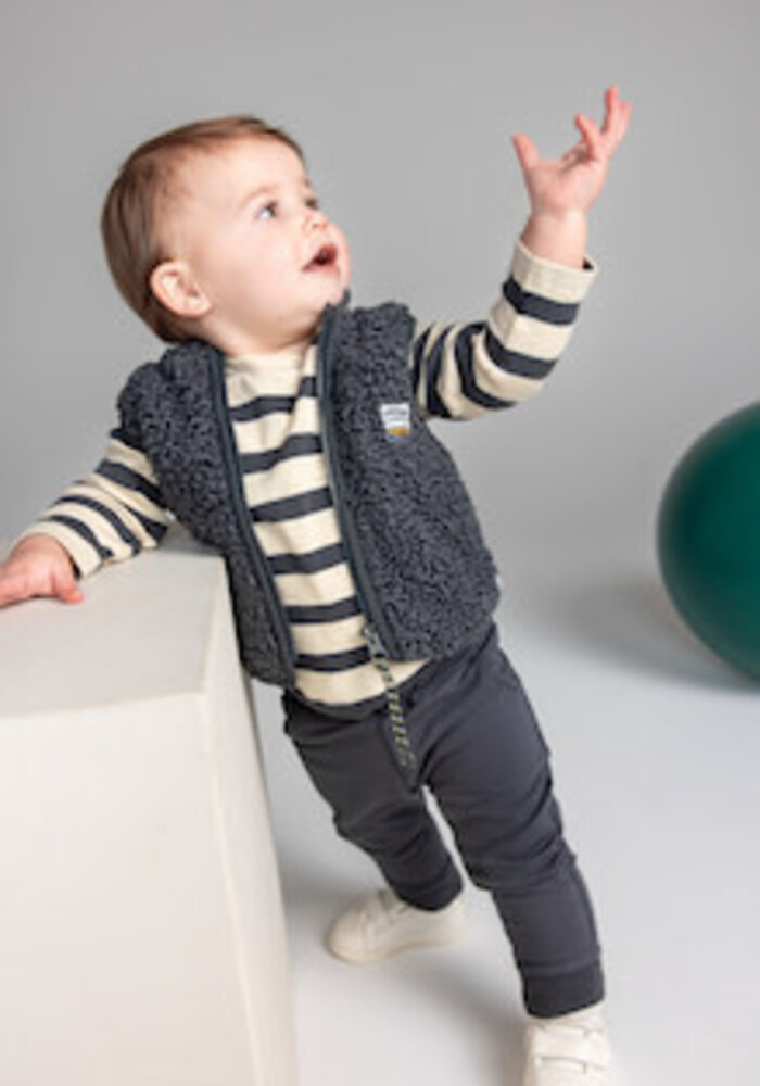 Noppies Boys Bodywarmer Sialk Grey