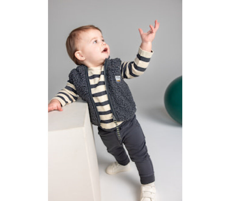 Noppies Boys Bodywarmer Sialk Grey