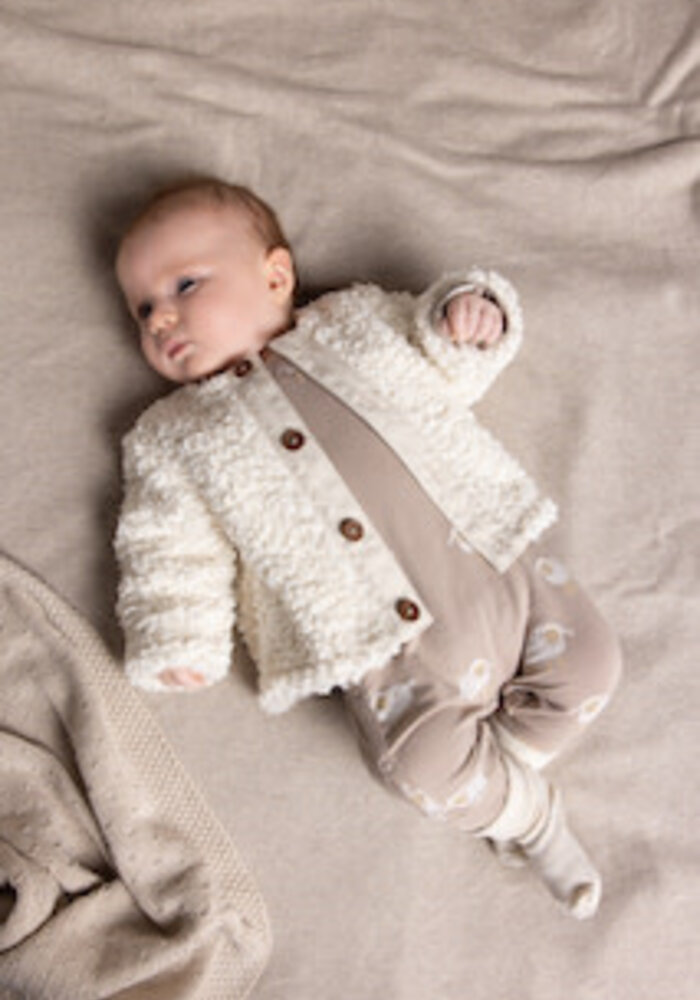 Noppies Unisex Indoor Jacket Sneads White