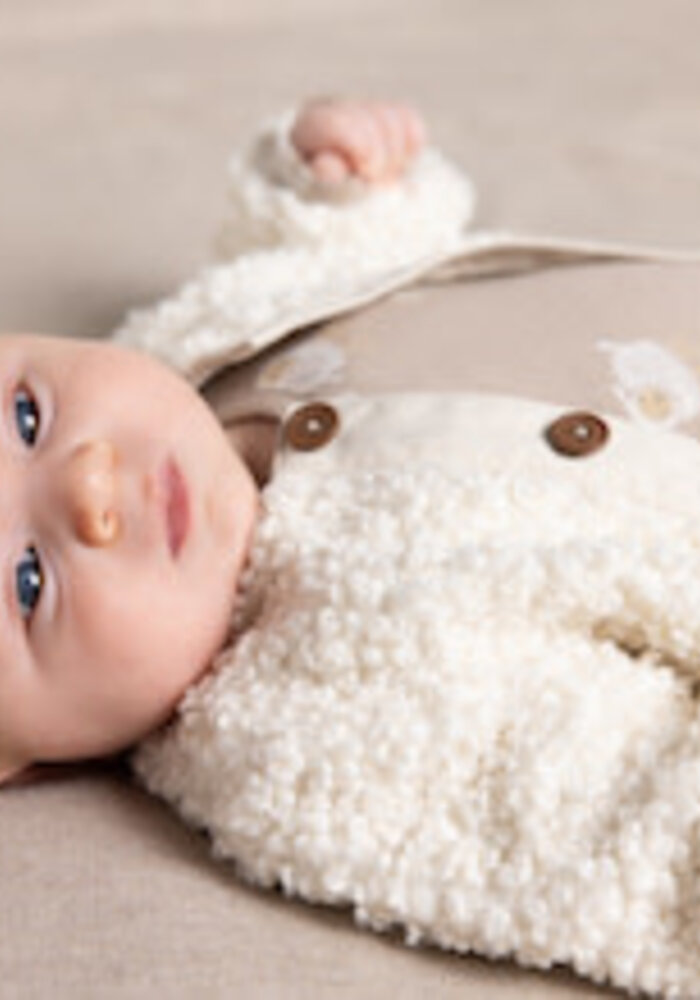 Noppies Unisex Indoor Jacket Sneads White