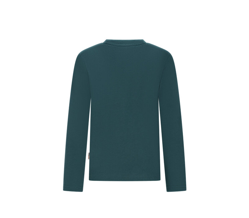 Moodstreet LIWEN chest dragon lsl T-shirt Wasabi Green
