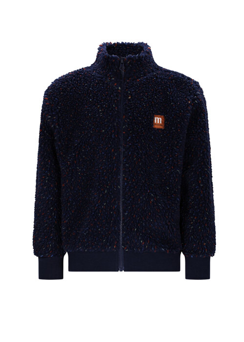 Moodstreet Moodstreet SAM fleece cardigan Navy