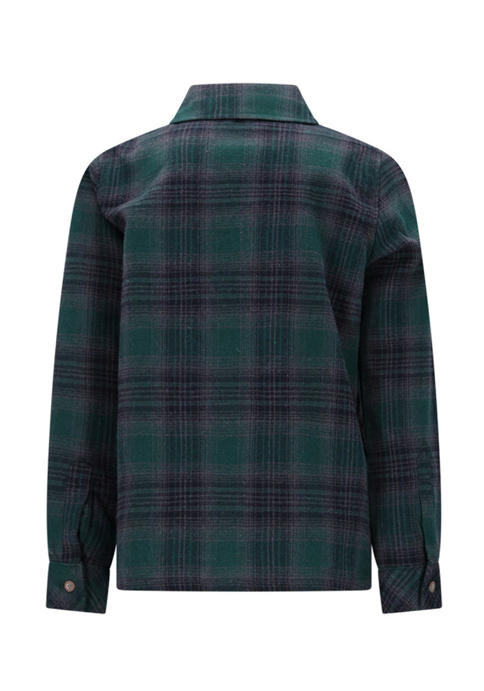 Moodstreet OLIVER checkered shirt Wasabi Green
