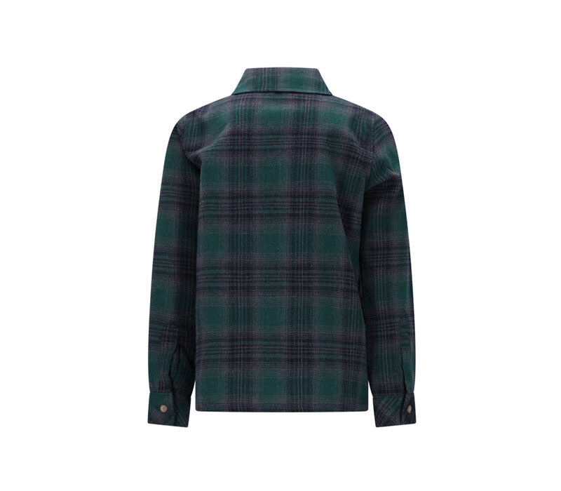 Moodstreet OLIVER checkered shirt Wasabi Green