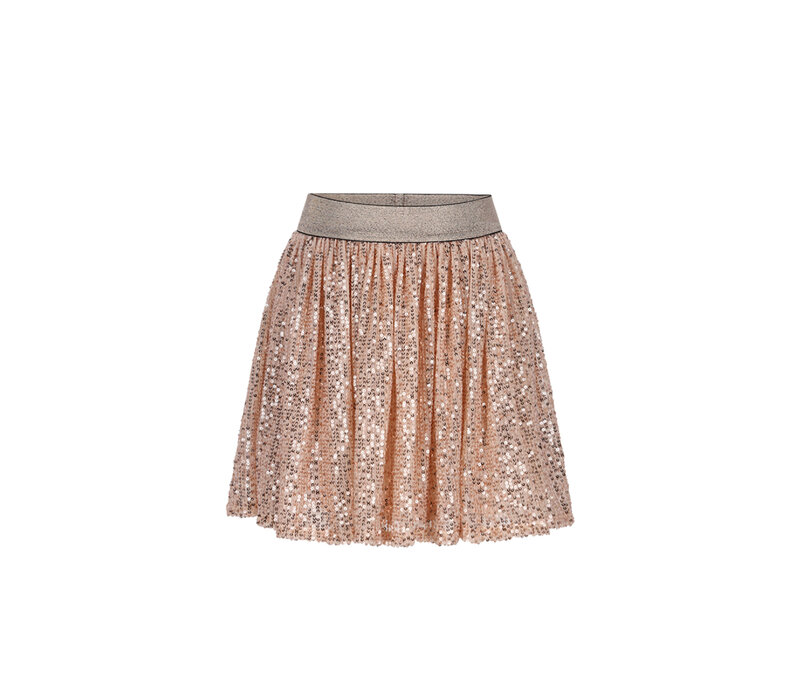 Moodstreet RORI sequined skirt Red Copper