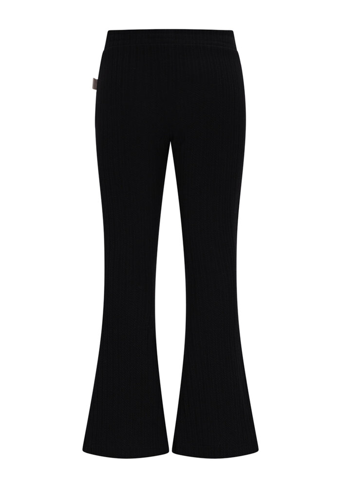 Moodstreet BESS flared trousers Black