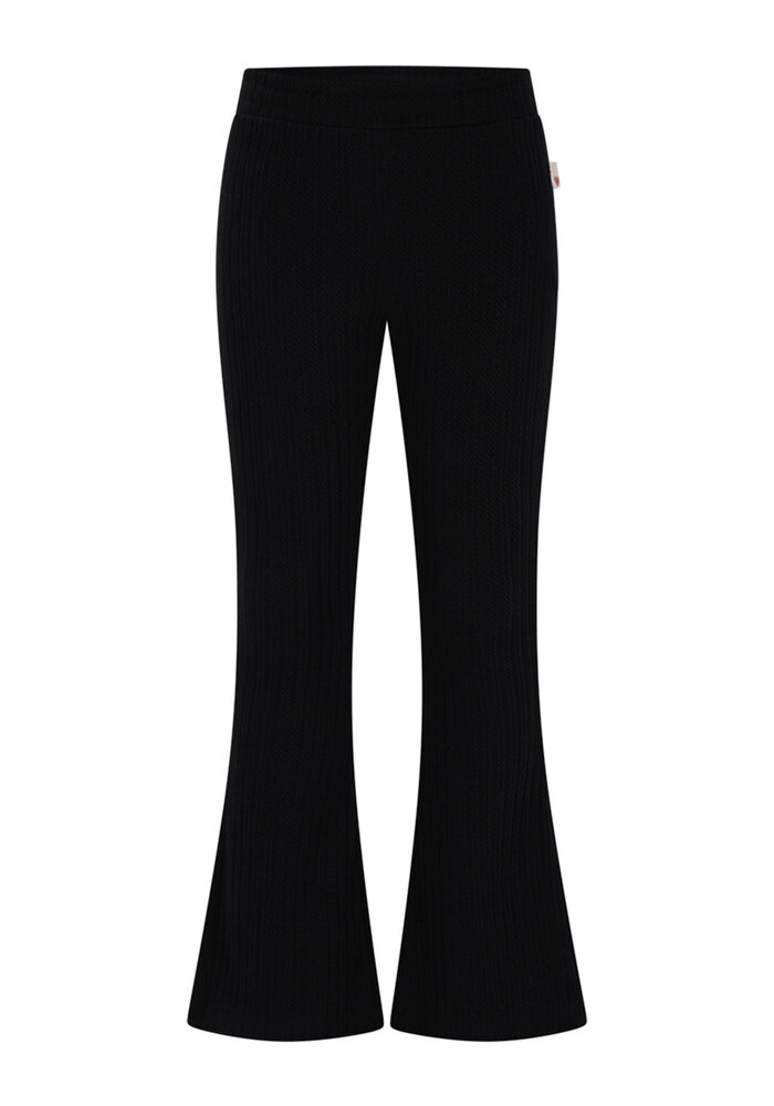 Moodstreet BESS flared trousers Black
