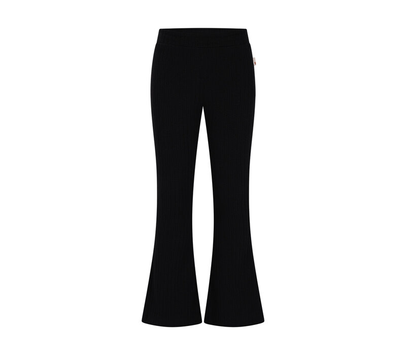 Moodstreet BESS flared trousers Black