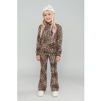 Moodstreet LAURE smock-neck leopard top Leopard