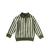Your Wishes Your Wishes Stripe Knit | Collar Sweater Multicolor