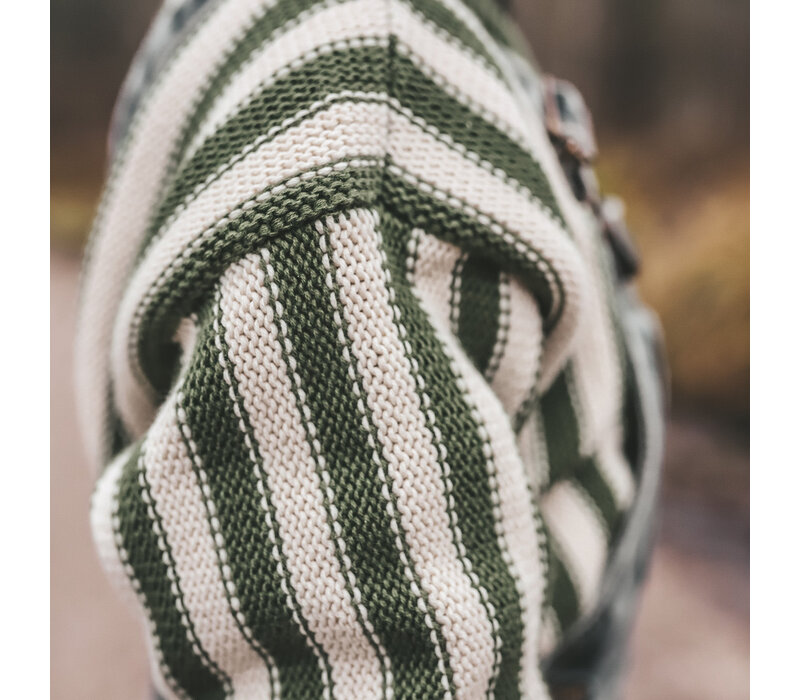 Your Wishes Stripe Knit | Collar Sweater Multicolor
